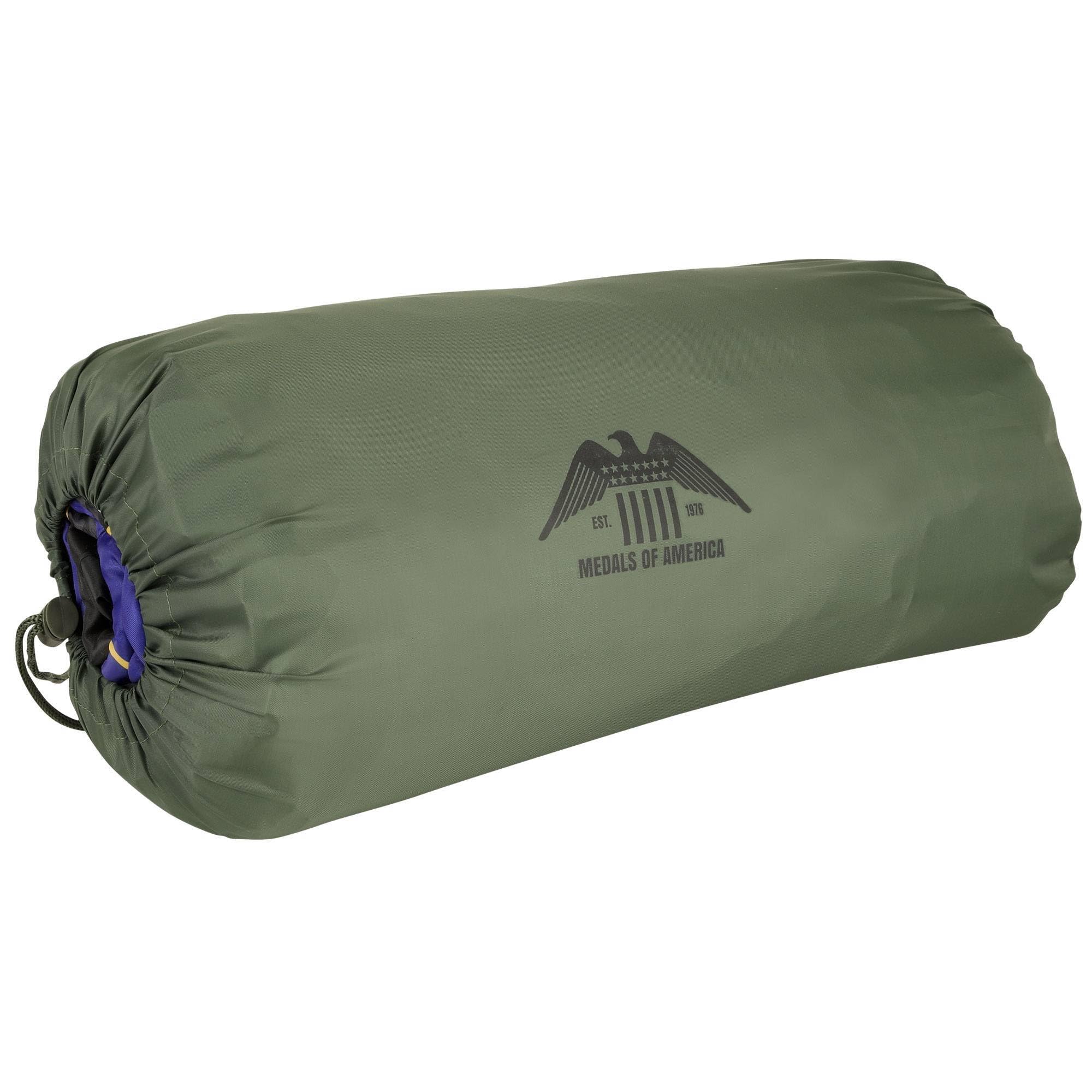 Medals Of America Est. 1976 Military Gear Blanket Poncho Liners Woobie Emergency Blanket - Military Surplus Cold Weather Camping