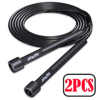 Starfit Lightweight Jump Rope 2Pcs For Fitness And Exercise - Adjustable Jump Ropes With Plastic Handles - Tangle-Free Skipping