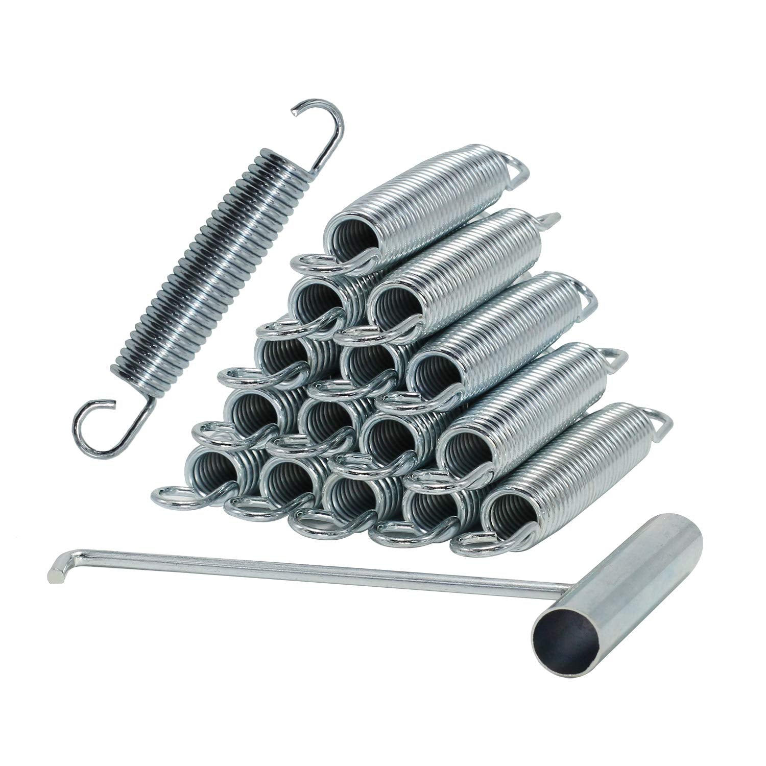 5.5 Inch Trampoline Springs Heavy Duty Stainless Steel Replacement Springs, Set Of 16