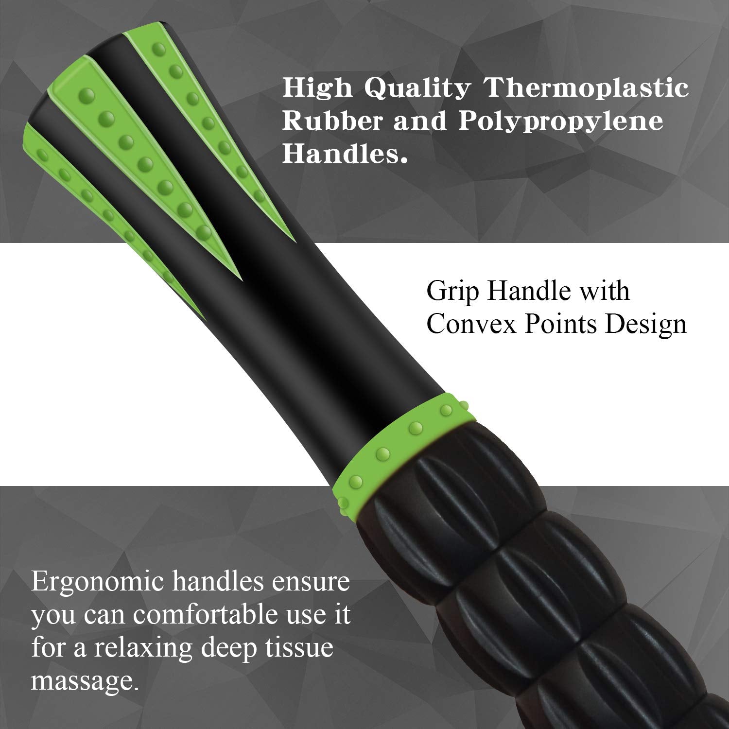 Muscle Roller, Massage Roller Stick For Athletes, Help Reducing Muscle Soreness Cramping Tightness Leg Arms Back Calves Muscle M