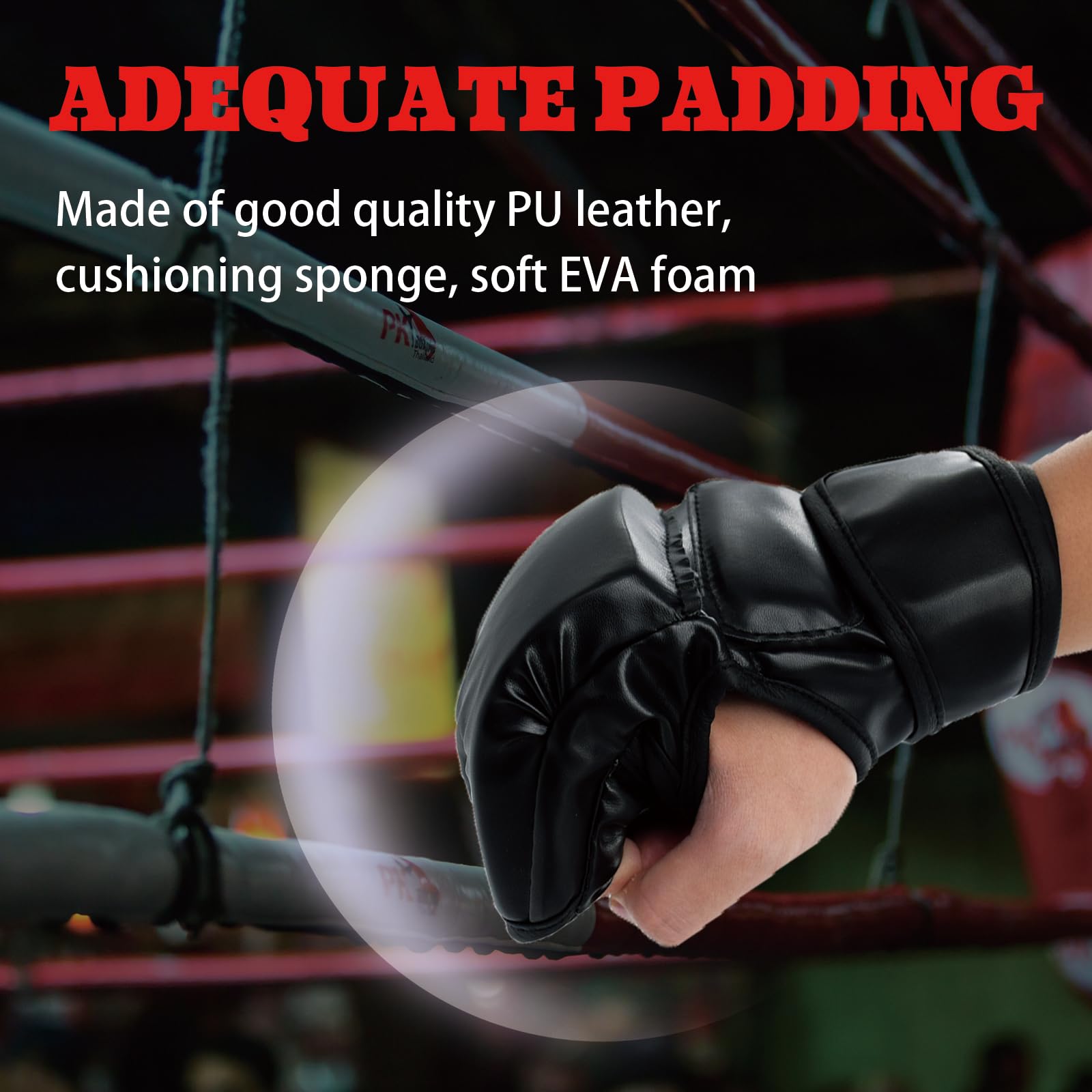 2 Pairs Boxing Gloves Kickboxing Gloves For Men Women Kids Professional Shockproof Leather Sparring Training Gloves Set Mma Glov