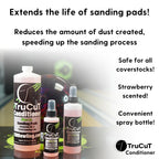 Trucut Conditioner  8 Oz Bottle  Spray For Bowling Ball Sanding Pads  Conditioner Made For Use Sanding Pads  Resurface Bowling B