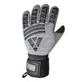 Vizari Pasadena F.P. Goalkeeper Gloves W/ Finger Protection – Black/Silver