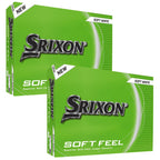 Srixon Soft Feel Golf Balls, Soft Feel 14, (24 Pack), White
