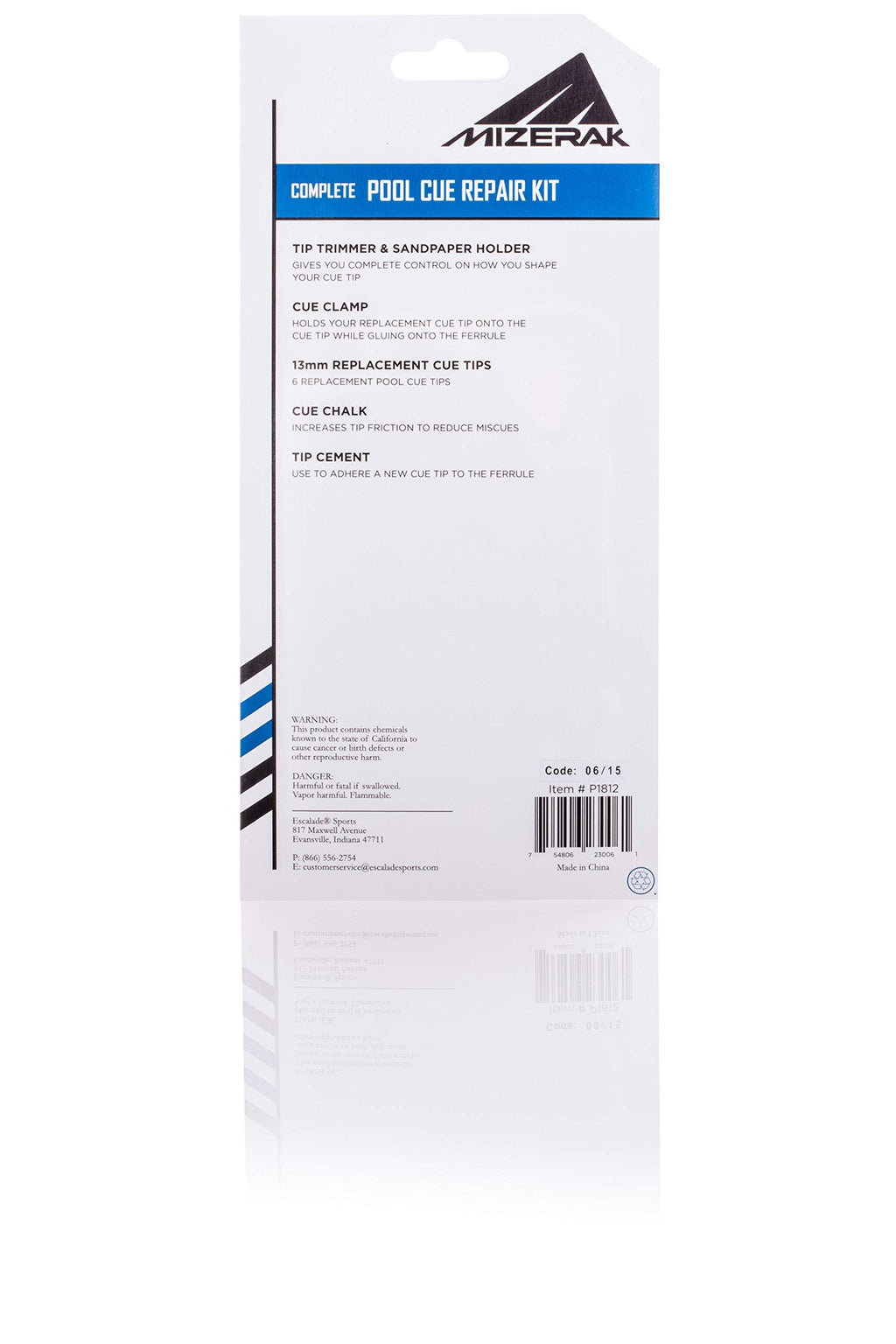Mizerak Complete Pool Cue Repair Kit