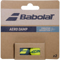 Babolat Aero Damp x2 Tennis Vibration Dampener (Grey Green/Yellow)