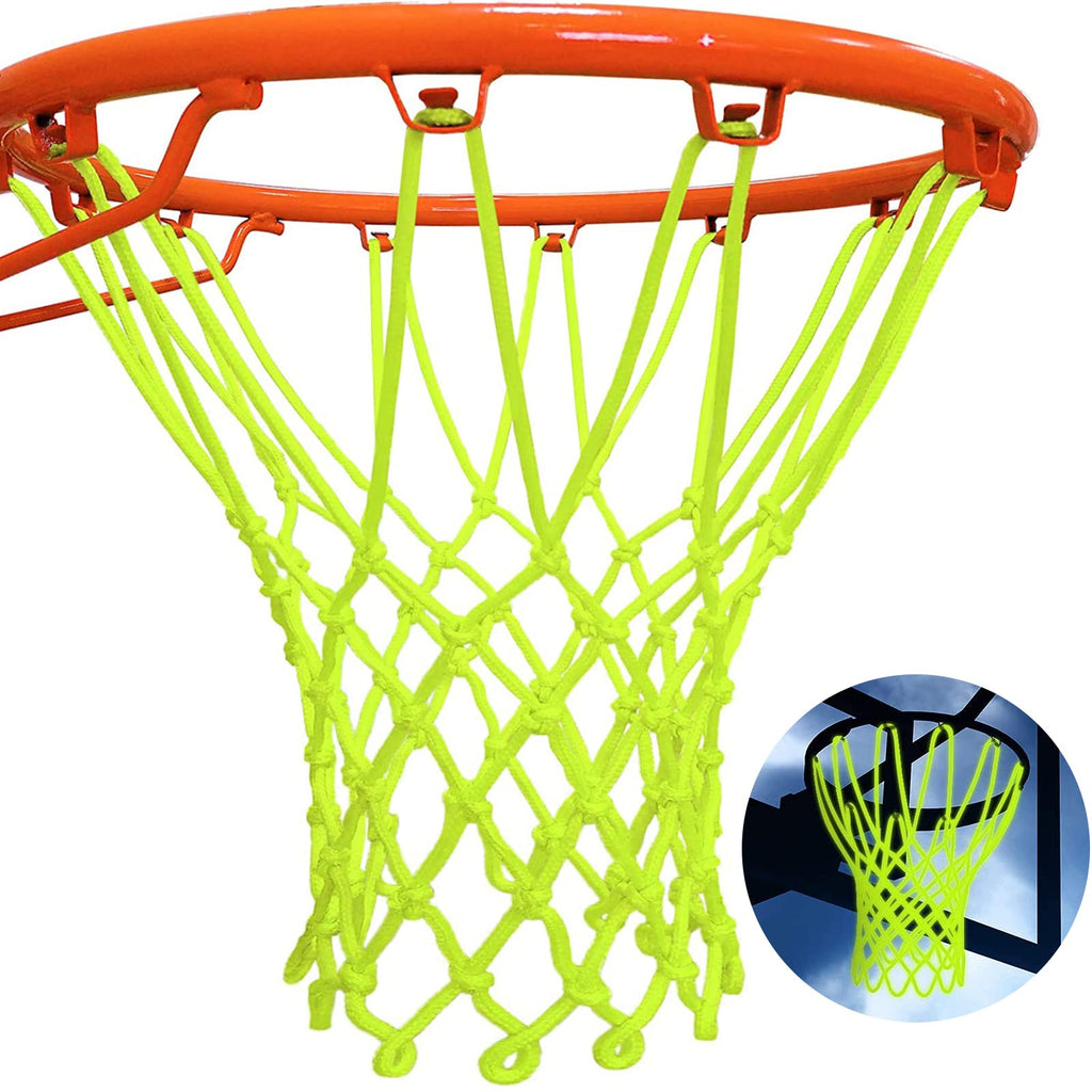 Lao Xue Nightlight Basketball Net Luminous Outdoor Portable Sun Powered Sports Nylon
