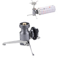 CAMPINGMOON Butane Gas Fuel Canister Adapter Stand Type Convertor for EN417 Lindal Valve Camping Gas Stove Lantern Z23-CB