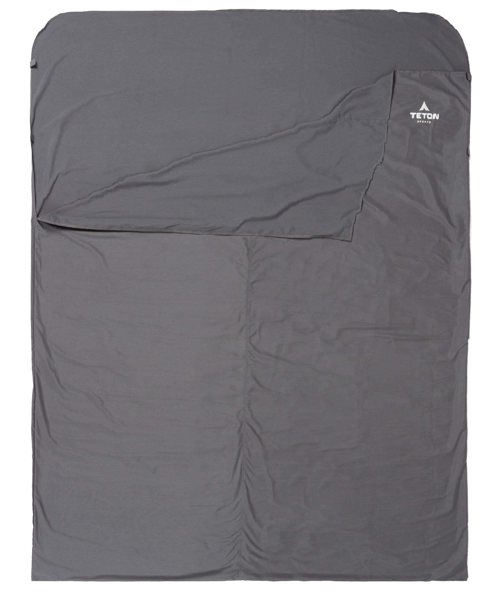 Teton Sports Xl Cotton Sleeping Bag Liner; A Clean Sheet Set Anywhere You Go; Perfect For Travel, Camping, And Anytime Youre Awa