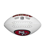 Wilson Nfl Live Signature Autograph Football - Official Size, San Francisco 49Ers