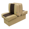 Wise 8WD707P-1-662 Deluxe Series Back to Back Lounge Seat - Sand/Brown