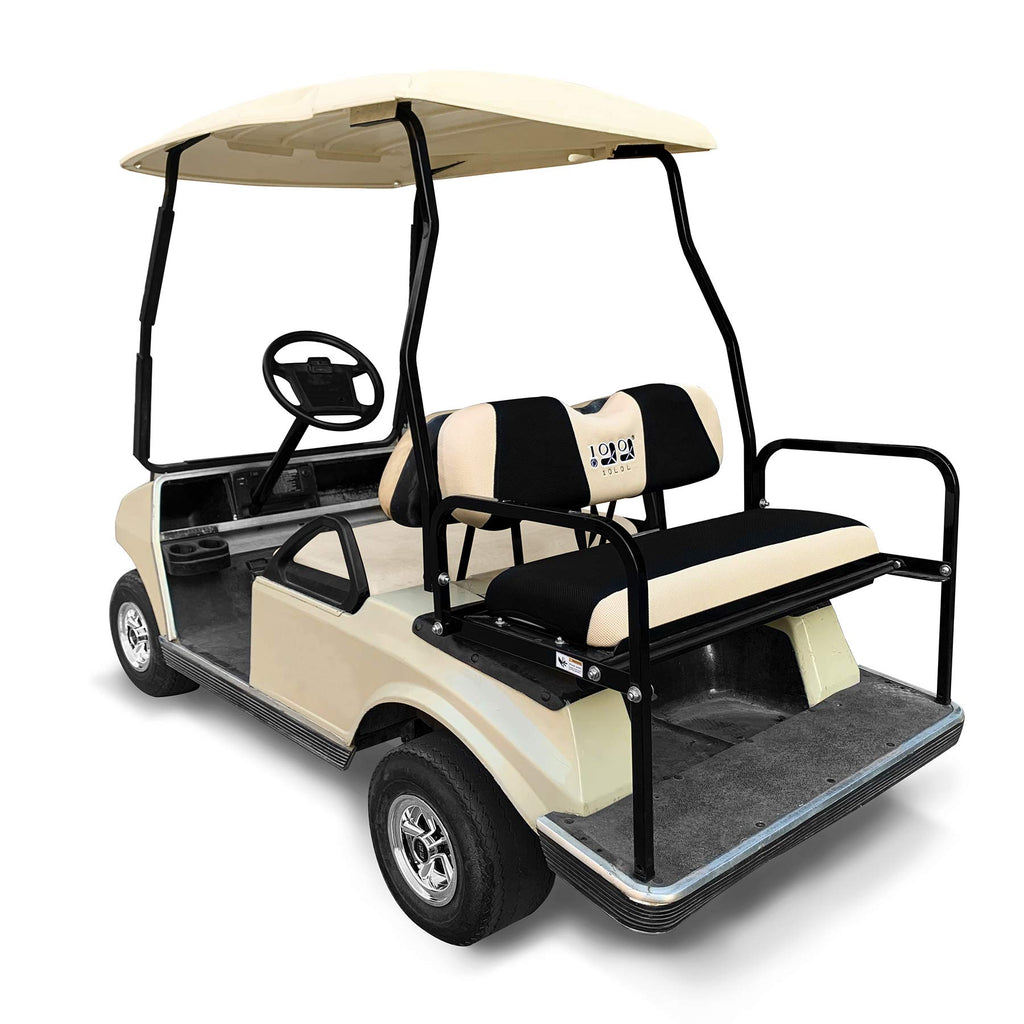 10L0L Golf Cart Rear Seat Cover Fit Most Club Car Ezgo,Machine Washable Soft Breathable Warmer Back Seat Covers Set For Cushions