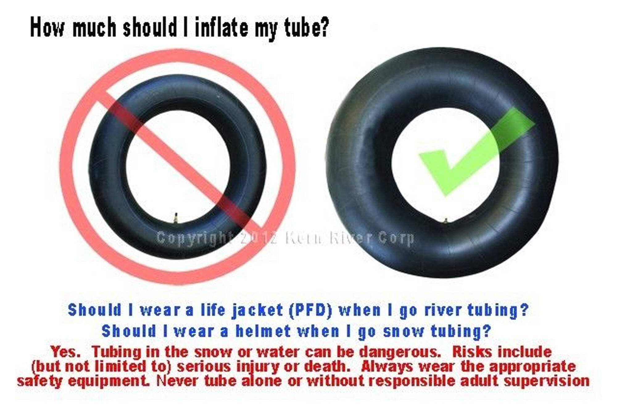 Pack Of 2 Bradley Heavy Duty Rubber Inner Tube For Floating River  Snow Tube; Heavy Duty Pool Float For Adults; Pool Tube Closin