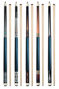 Set of 5 Pool Cues Billiard House Bar Pool Cue Sticks (W1~5)