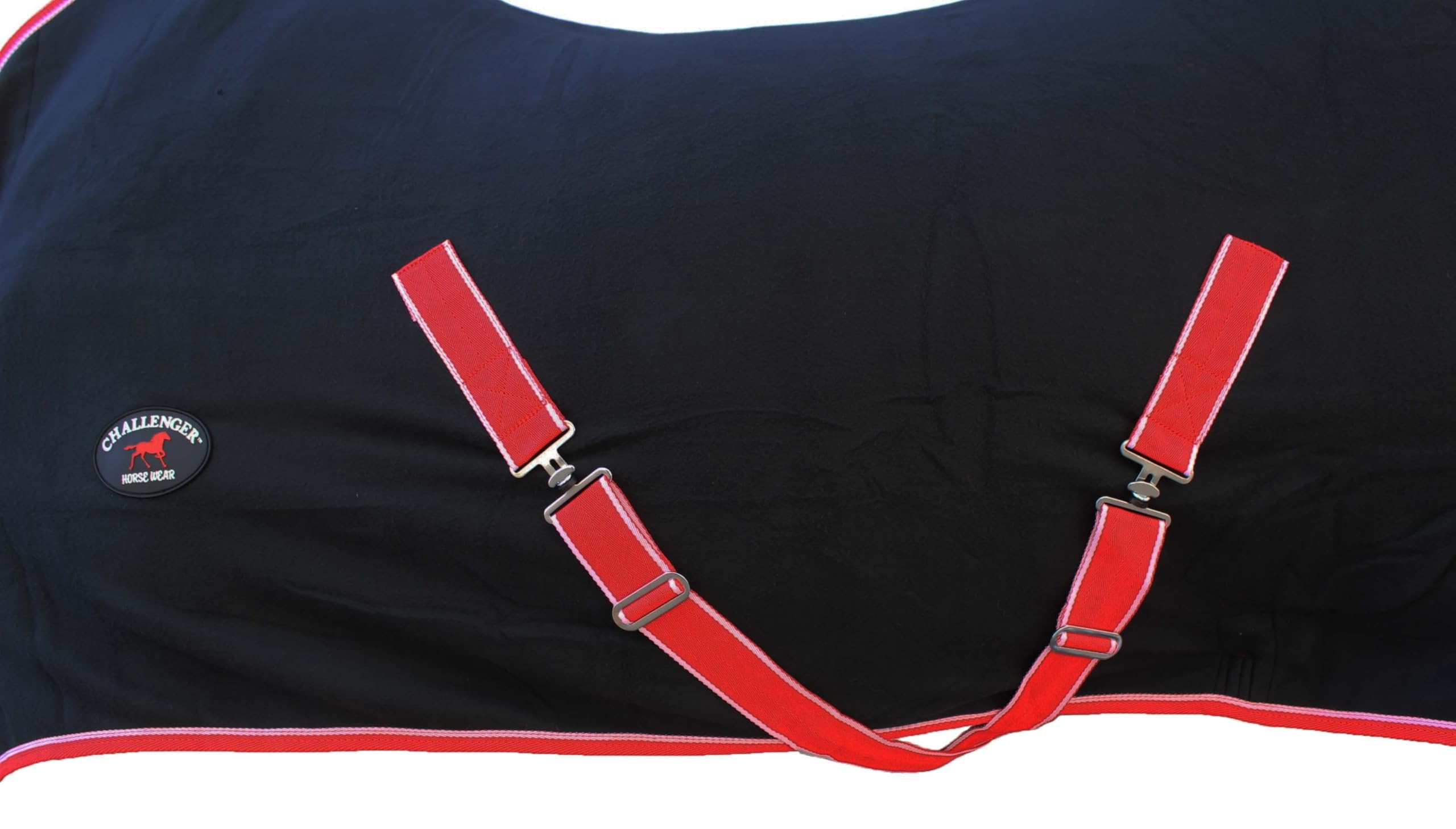 Challenger 72'' Horse Polar Fleece Cooler Exercise Blanket Wicks Moisture 4385