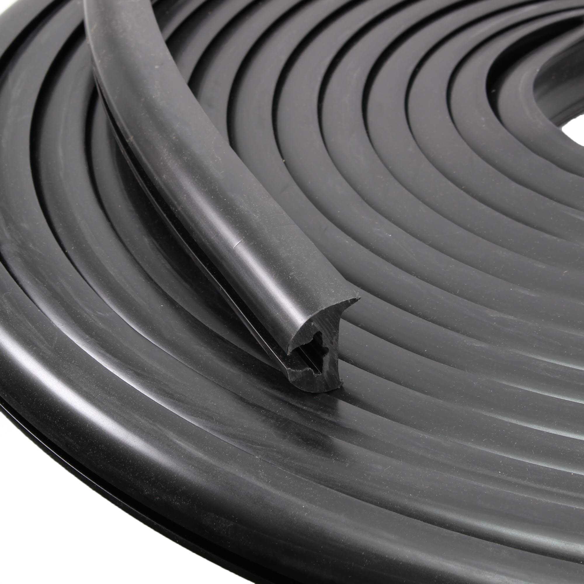 Taco V11-3426Bbk70-2 Marine Rub Rail Kit Flex 1-? H X 1-? W X 70L - Black Marine Rv Boating Accessories