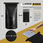 Gardava Faraday Bag, Military Grade Shield Bag, Waterproof Emp Cage, Dry Bag For Laptops & Phones, Go Dark Large Faraday Bags