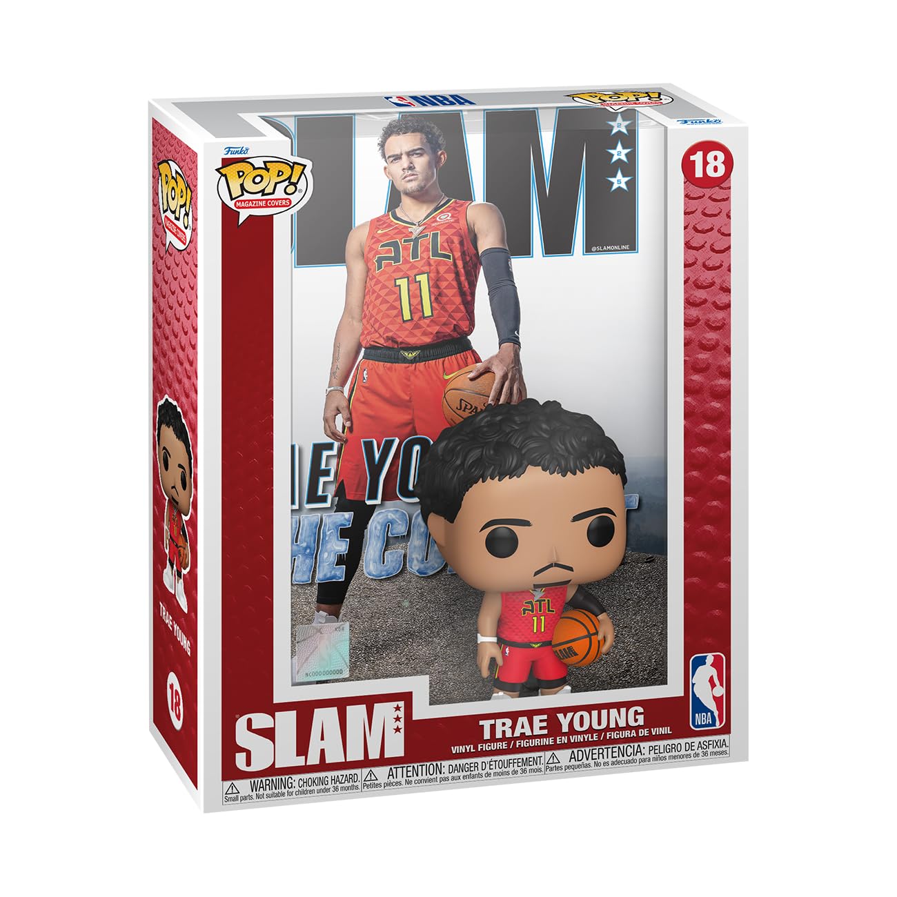 Funko POP! NBA Cover: Slam - Trae Young - Collectable Vinyl Figure - Gift Idea - Official Merchandise - for Kids & Adults - Spor