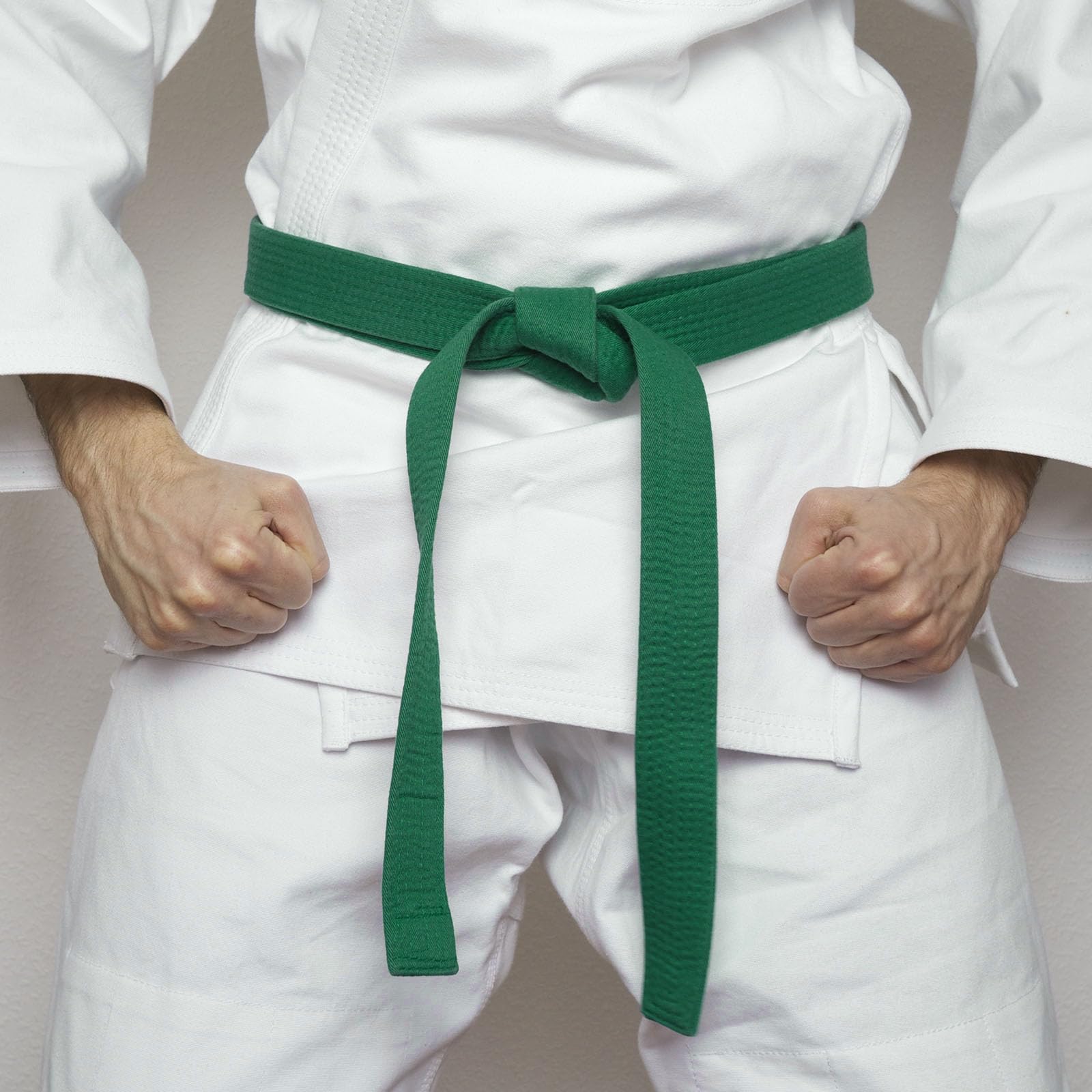 Patikil Taekwondo Colored Ranking Belt 1.5'' X7.8Ft 2.4M, Polyester Martial Arts Judo Karate Belt For Coach Teaching Practice, G