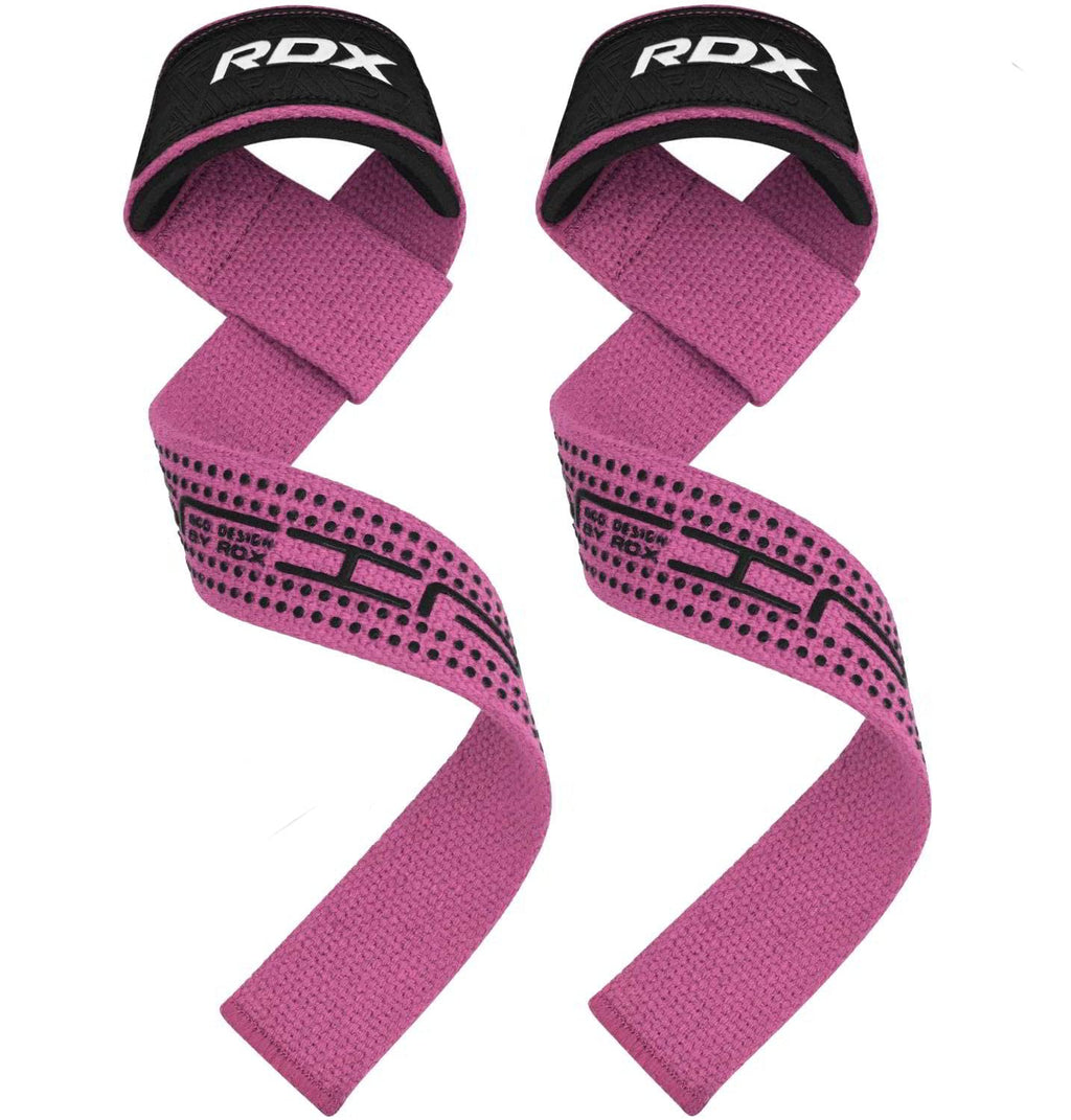 Rdx Weightlifting Straps, 5Mm Neoprene Padded Anti Slip 60Cm Hand Bar Support Grips,Wrist Strap For Strength Training Equipment