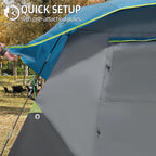 Camel Crown Tents For Camping 4 Person Tent Waterproof Easy Setup Backpacking Tents With Floor Mats 3/4/5 Person Family Tent For