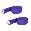inchServeuttam Yoga Strap/Stretch Bands [6 Feet] with Extra Safe Adjustable DRing Buckle, Durable and Comfy Delicate Texture  Bes