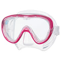 TUSA M-1002 Freedom Tina Scuba Diving Mask, Bougainvillea Pink
