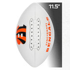 Franklin Sports Nfl Cincinnati Bengals Autograph Football - Official Size White Panel Souvenir Football For Autographs + Signatu