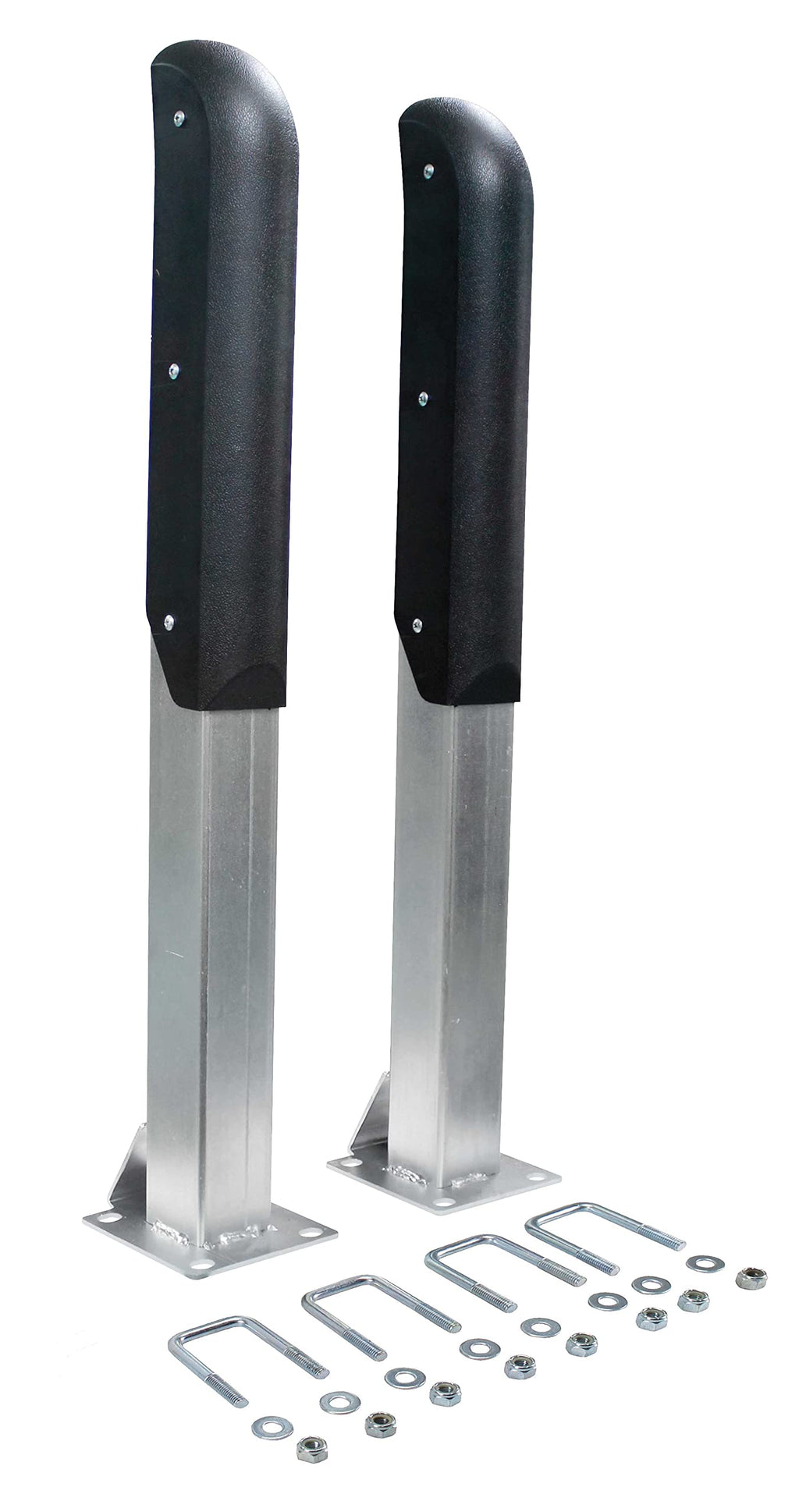Extreme Max 3005.3787 Heavy-Duty 30 Pontoon Trailer Guide-Ons with Non-Marking Coating for 3 Trailer Frames - Includes 2 Guide-O