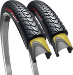 Fincci Pair 700X35C Tire 37-622 Foldable 60 Tpi City Commuter Tires With Nylon Protection For Cycle Road Mountain Mtb Hybrid Tou