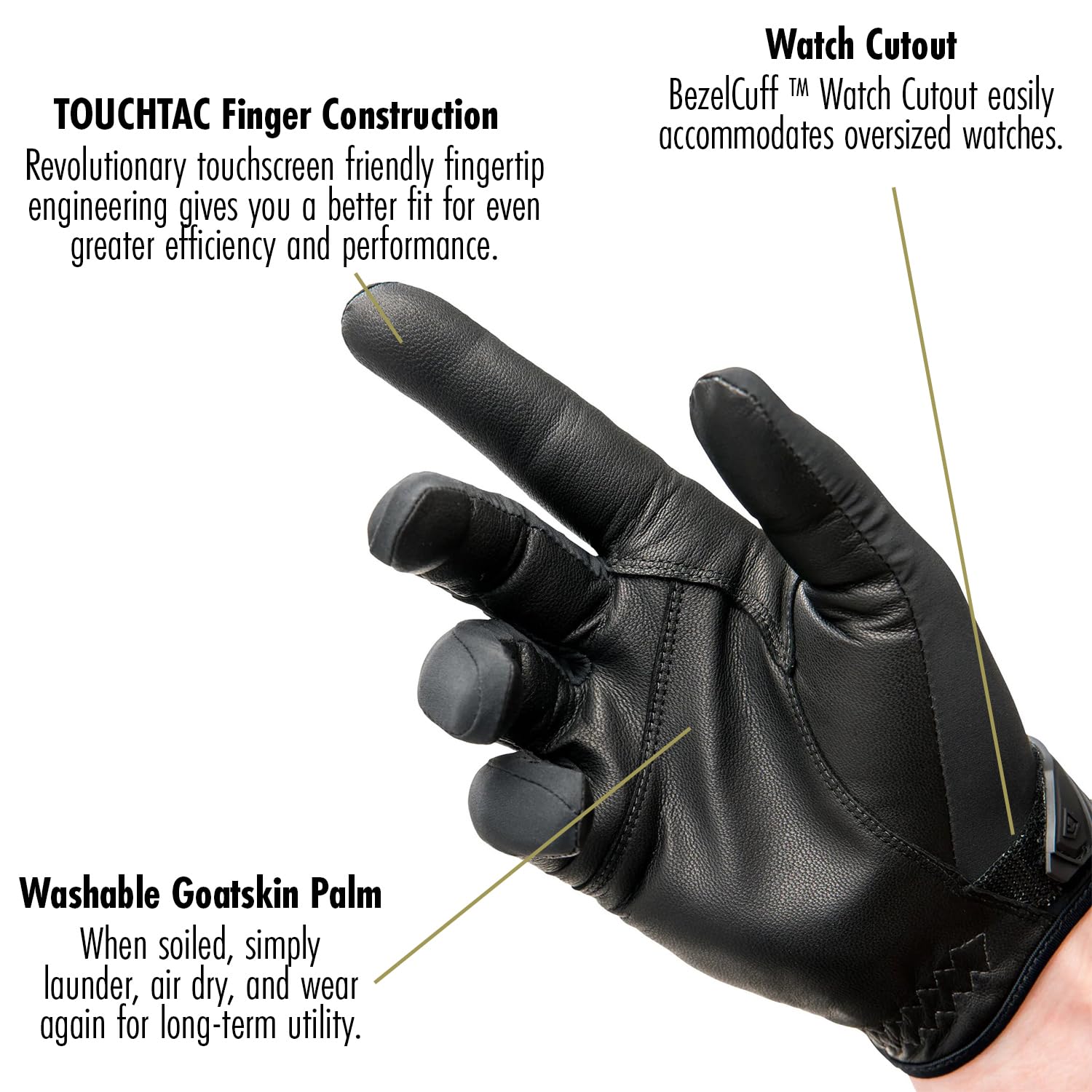 First Tactical 150001-060-L Mens Light Wt. Glove Coyote L