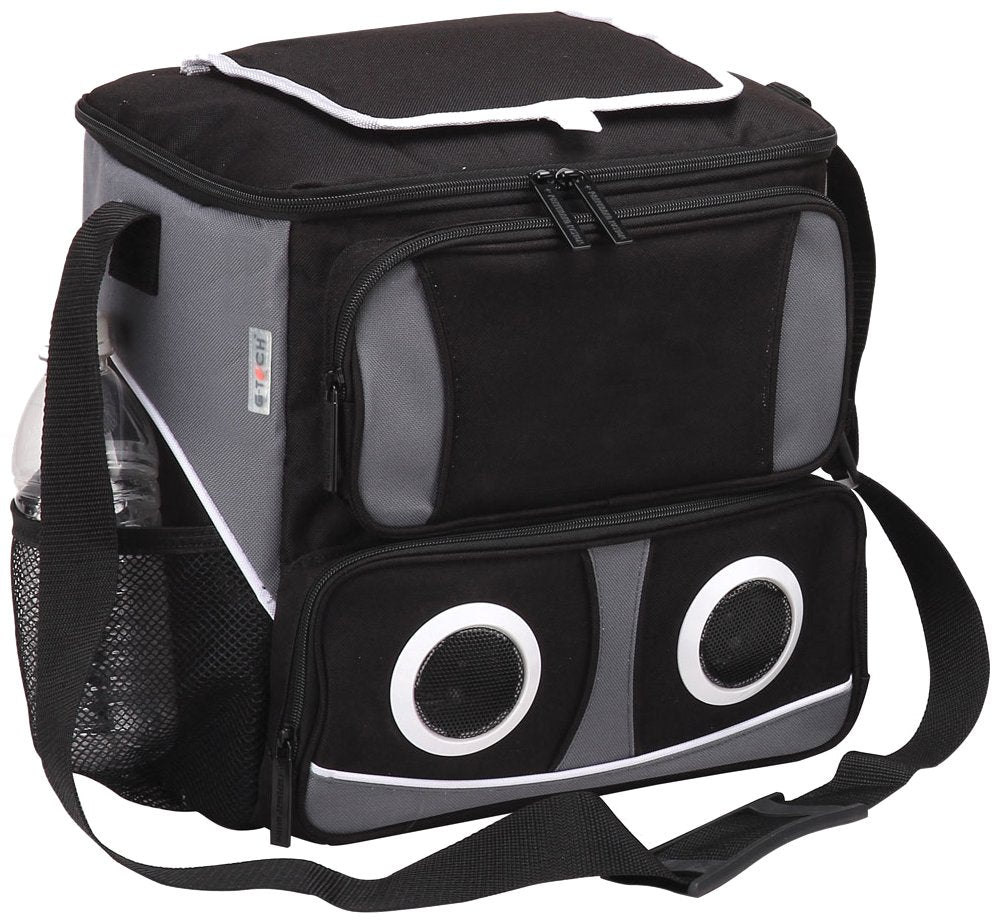 Preferred Nation Easy Carry-On Picnic/Beach Bbq Party Bluetooth Sound Cooler