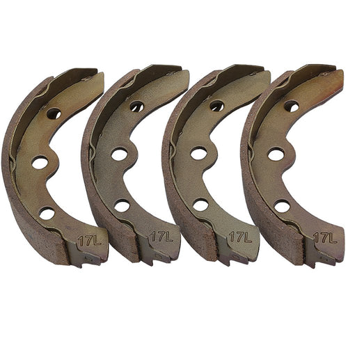 10L0L Set Of 4 Golf Cart Brake Shoes For Club Car Ds G&E 1981-1994 1011463
