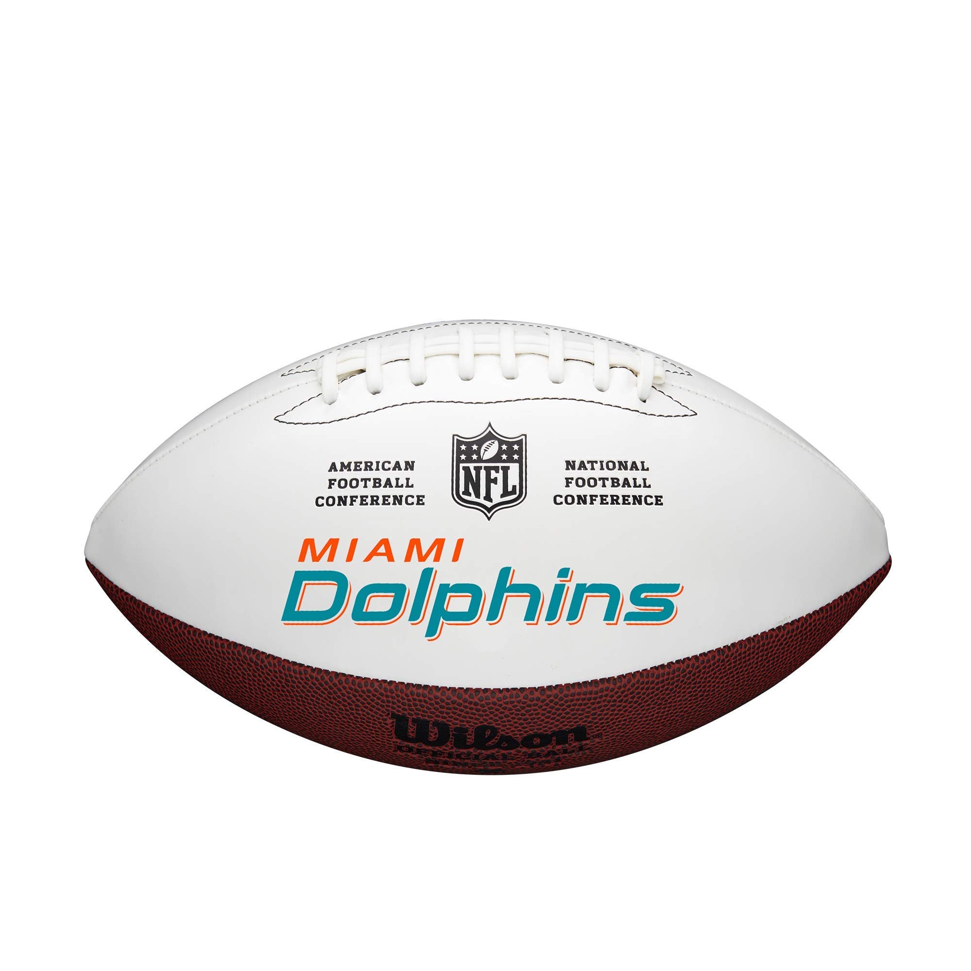 Wilson Nfl Live Team Autograph Football, Miami Dolphins
