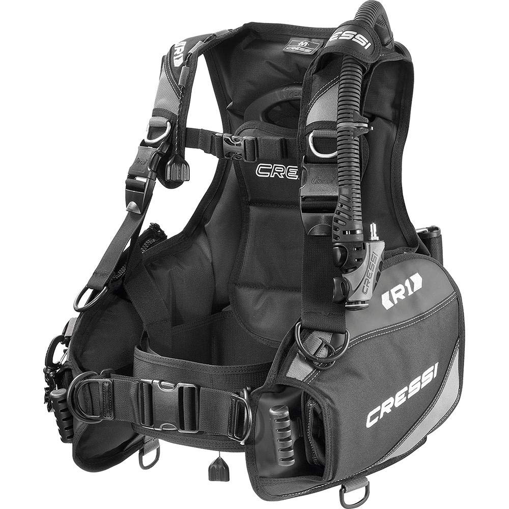 Cressi R1, Black/Grey, L