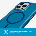 Tech21 Iphone 14 Pro Max Evo Check Compatible With Magsafea - Shock-Absorbing  Slim Protective Phone Case With 16Ft Flexshock Mu