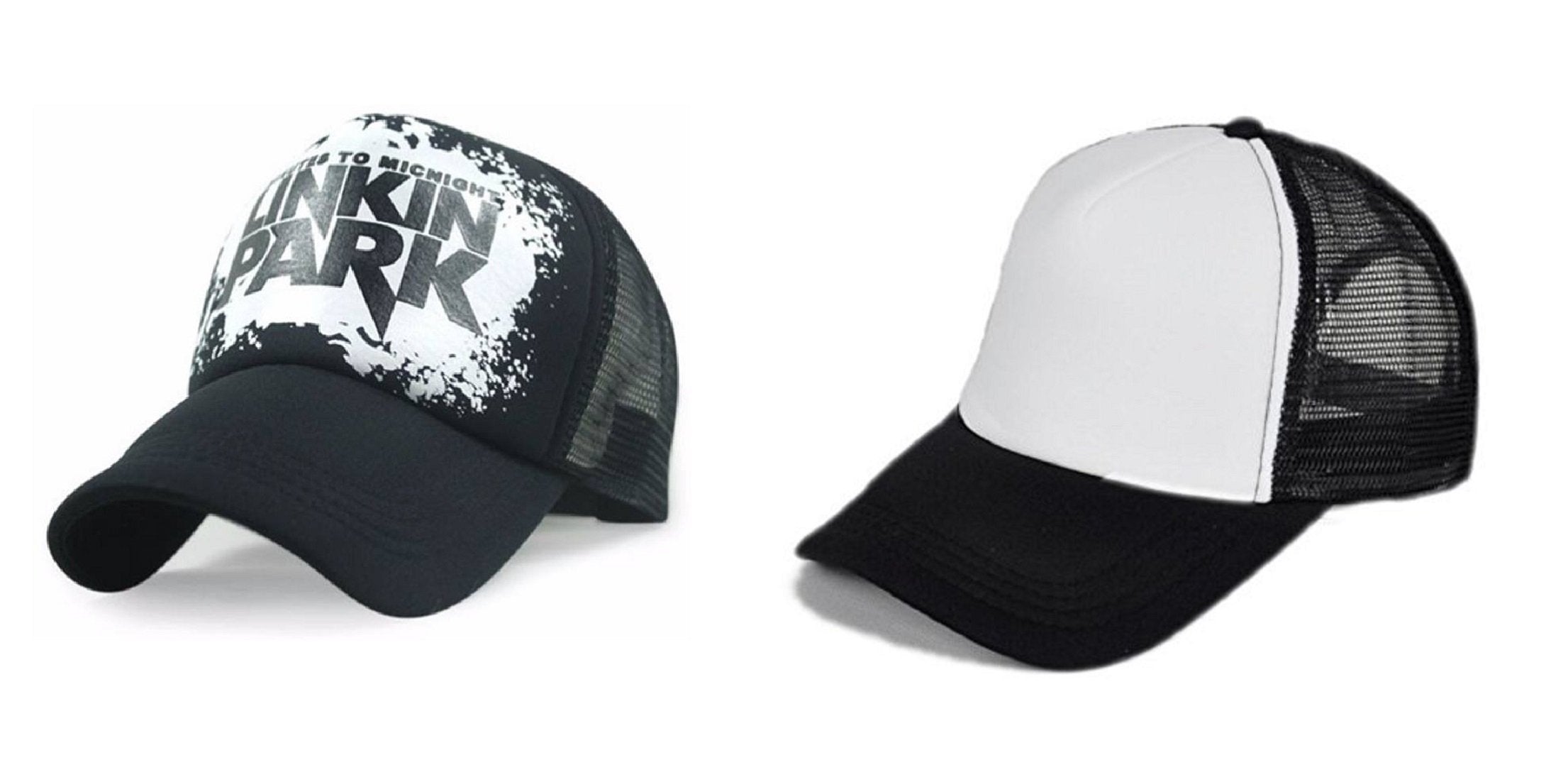 Michelangelo Whiteblack And Linkin Park Half Net Unisex Cap