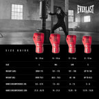 Everlast Guanti Da Allenamento Unisex Pro Styling Elite Rosso Fiamma 12Oz