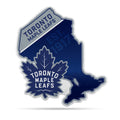 Rico Industries Nhl Toronto Maple Leafs State Shape Shape Cut Pennant - Home And Living Room D  Cor - Soft Felt Ez To Hang
