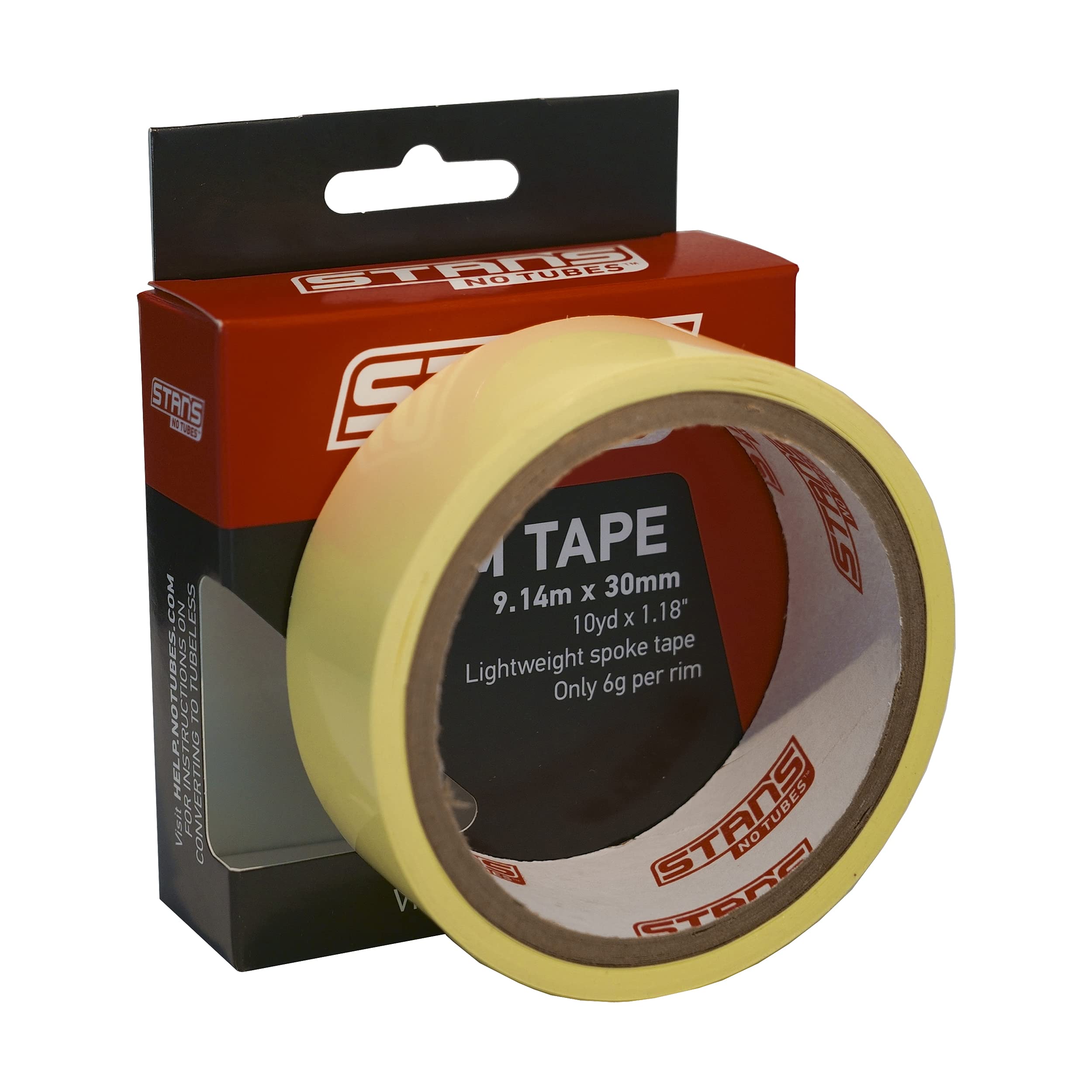 Stan'S Notubes 30-Millimeter Rim Tape For Rim Interior, 10 Yards X 30 Mm