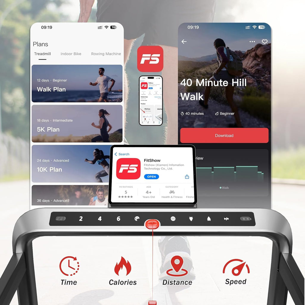 Treadmill for Home, Walking Pad Treadmill with Incline, 2-in-1 Portable Walking Pad with Handle Bar, 330LBS Weight Capacity 2.5H