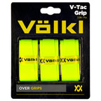 Volkl V-Tac Tennis Overgrip-Pack Of 3 (Neon Yellow)