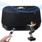 Todo Vibration Plate Exercise Machine Whole Body Vibration Machine With Remote Control For Pain Relief, Lymphatic Drainage, Weig
