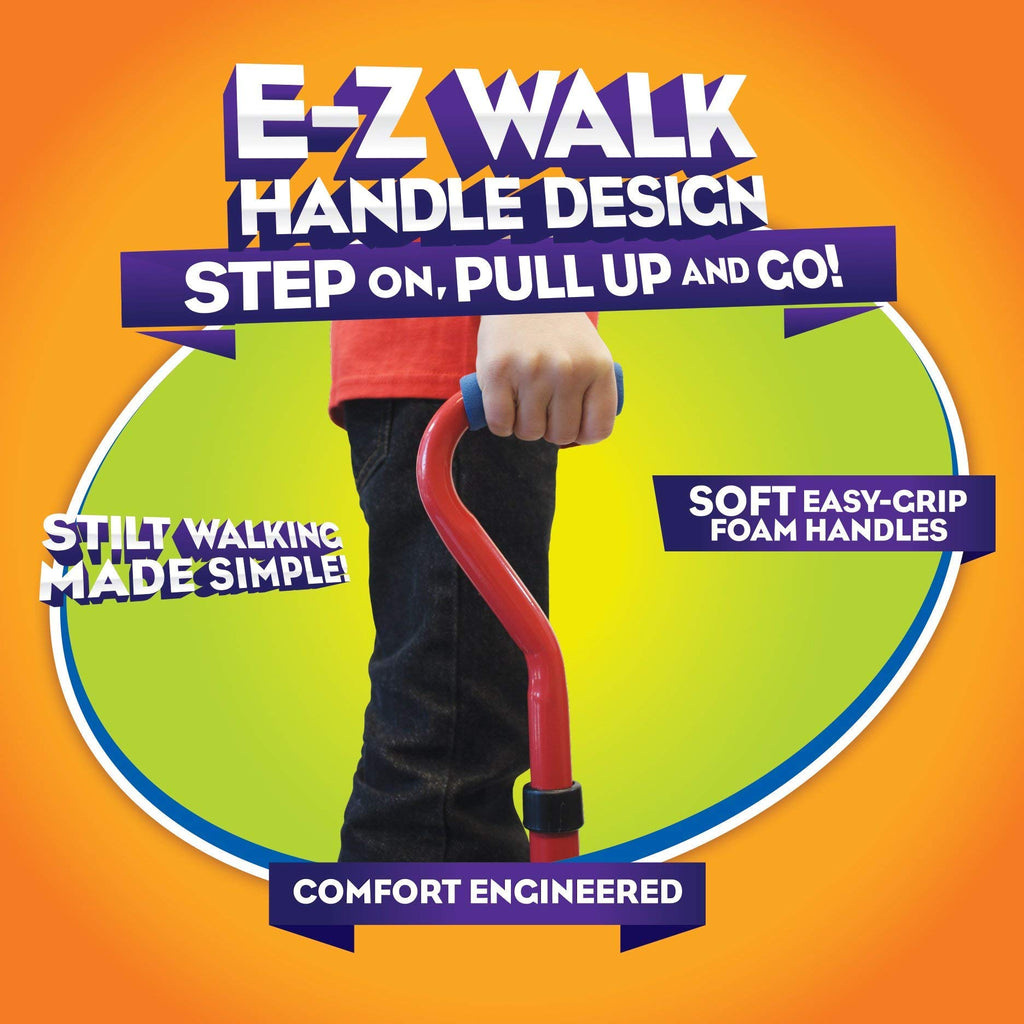 Original Walkaroo Steel 'Wee' Balance Stilts With Adjustable Height For Little Kids & Beginners (Ages 4+ And Up To 120 Lbs) For