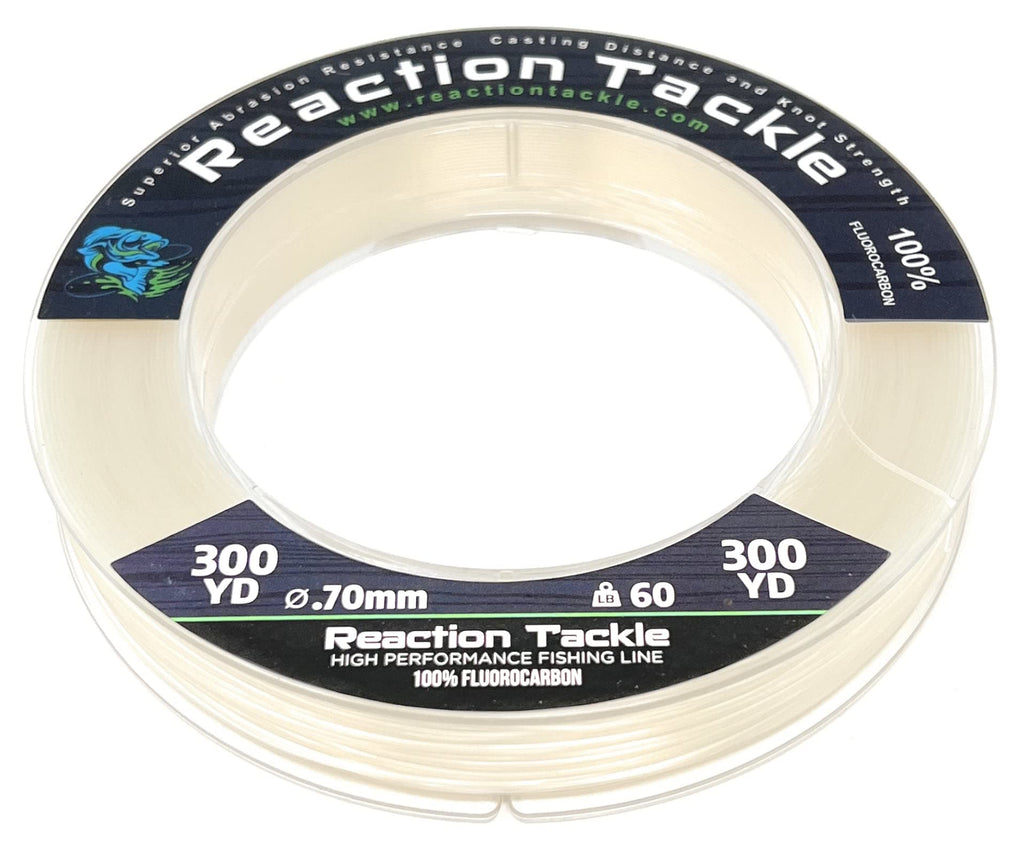 Reaction Tackle 100% Pure Fluorocarbon/Clear / 12Lb 125 Yd
