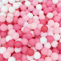 JarThenaAMCS 120Pcs Table Tennis Balls Ping Pong Ball 40mm Light Pink Hot Pink White Training Balls for Valentine s Day Indoor 