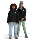 The North Face Teen Perrito 4-N-1 Hooded Jacket | 3 Piece Hood with Adjustable Elasticated Rain-Guard, Reversible Design, TNF Bl