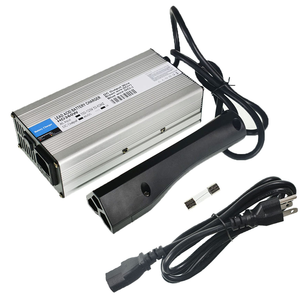 Wflnhb 48V/6A Rxv Golf Cart Battery Charger Replacement For Star Ezgo Club Car Ds Ezgo Txt Yamaha