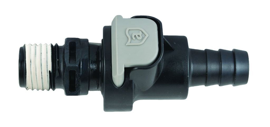 Attwood 8838Us6 Universal Male And Female Sprayless Connector With Thread Sealant