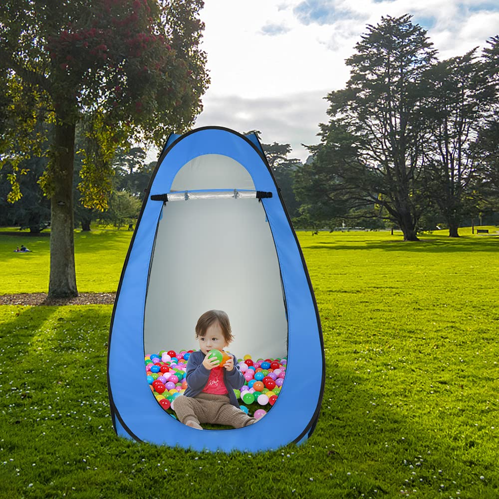Volowoo Pop Up Shower Changing Room Privacy Tent, Instant Portable Outdoor Shower Tent, Camp Toilet, Rain Shelter For Camping &